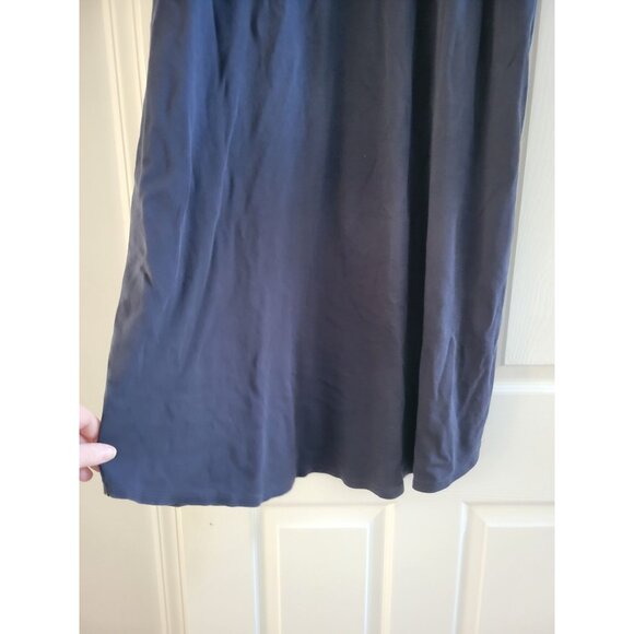 Eileen Fisher Sleepwear for Garnet Hill Blue NightGown size Medium Organic - Picture 5 of 10